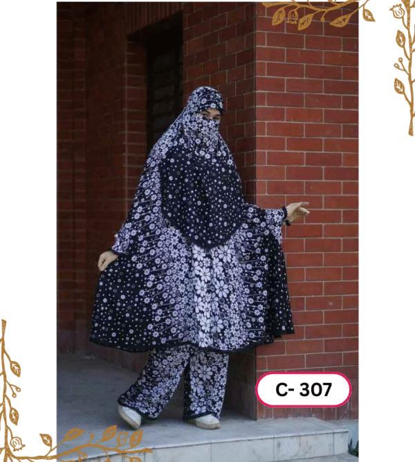 Khimar & plazu set .307